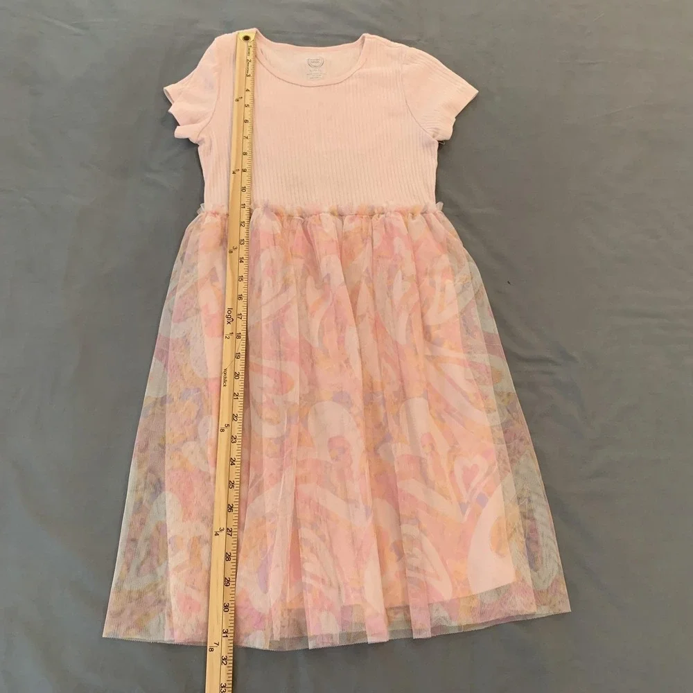 Wonder‎ Nation Dress Way To Celebrate Skirts Girls Large 10-12 Tulle Holiday Set